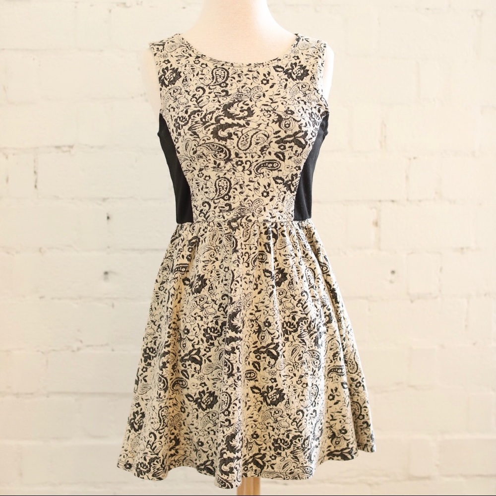 Cotton Brocade Dress